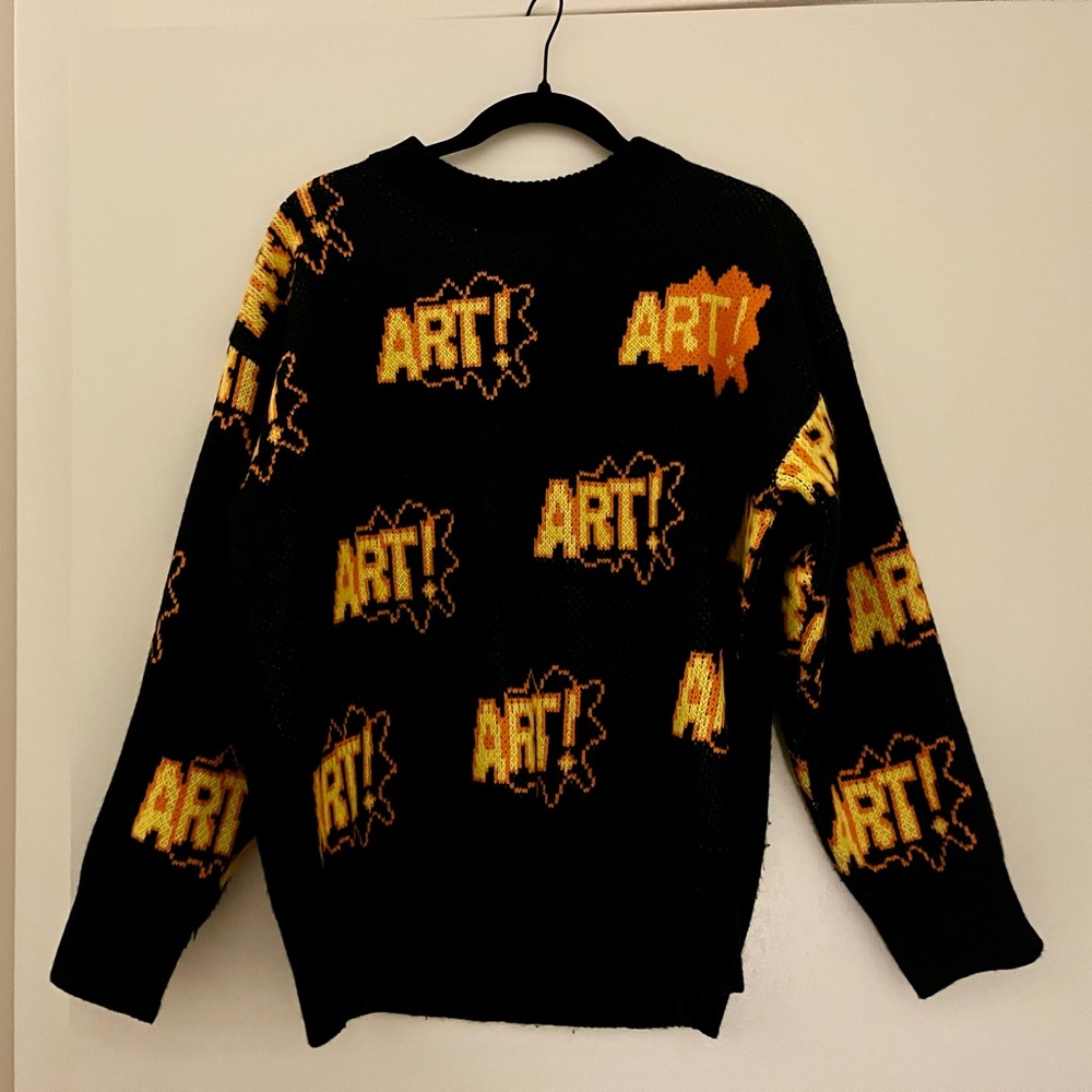 Art Comic Graphic Sweater